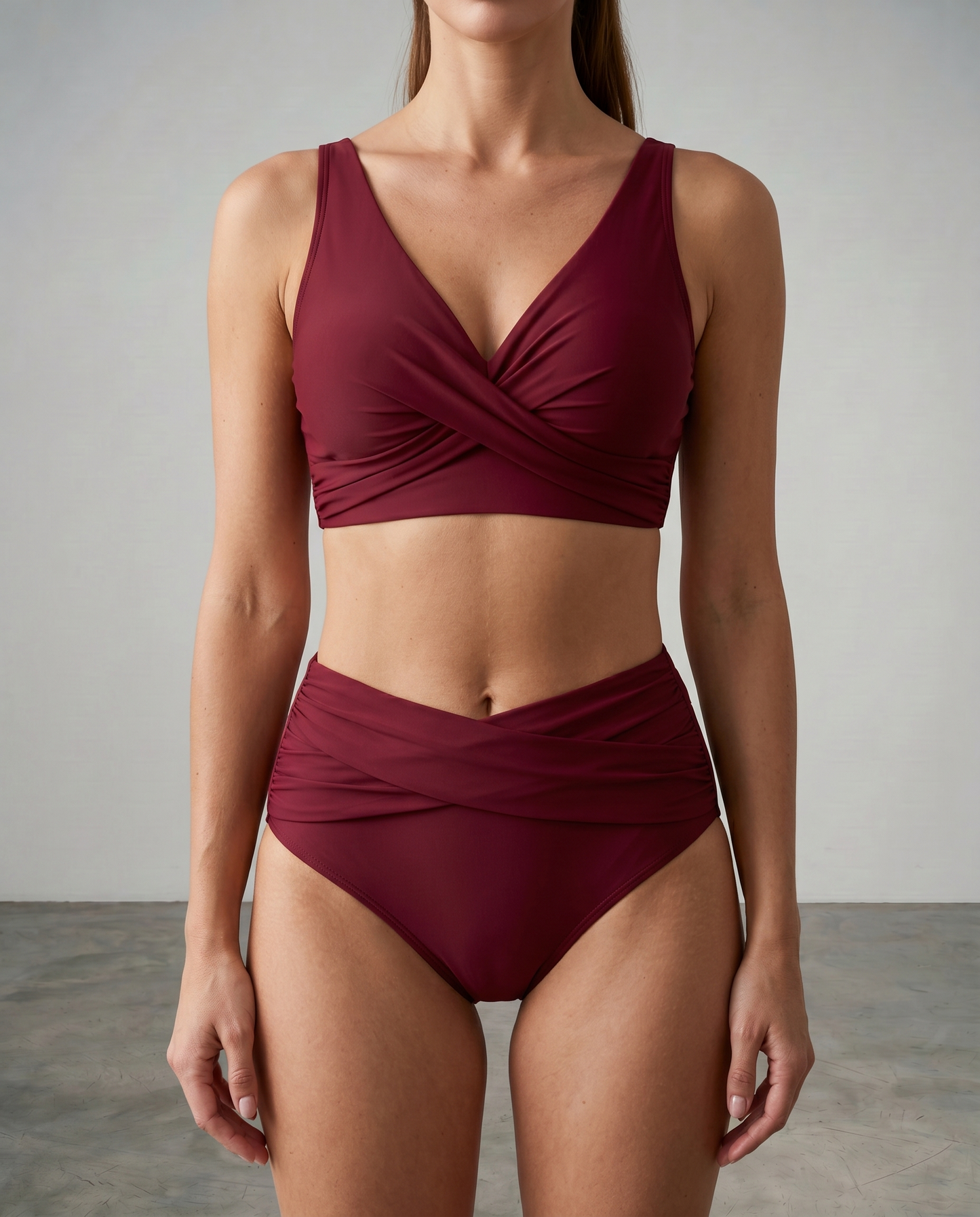 Ravella | High Waist Wrap Bikini Set
