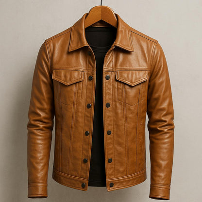 Ephraim | Vintage Inspired Button Front Jacket