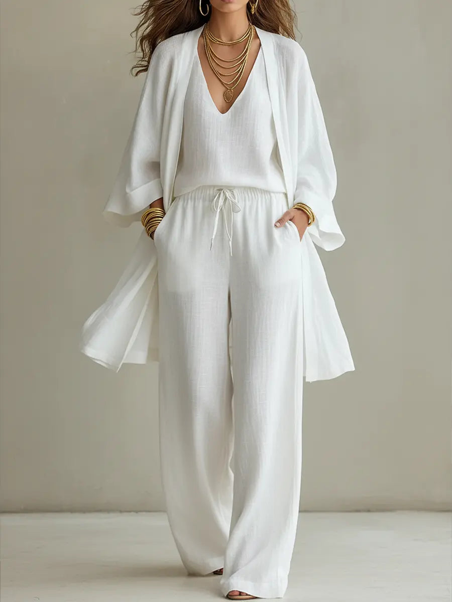 Zephlina | Relaxed Fit Layered Three Piece Set