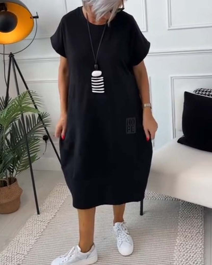 Rosabel | Relaxed Fit Balloon Hem Dress