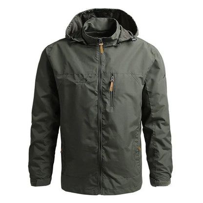 Bertram | Casual Zip Front Hooded Jacket
