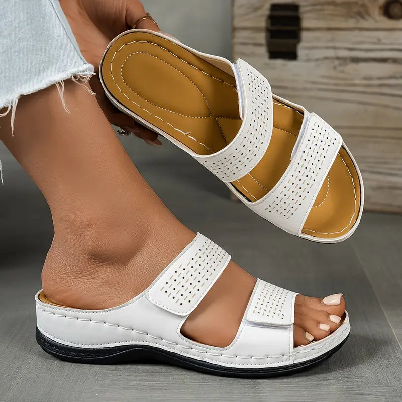 Mirevina | Double Strap Comfort Sandals