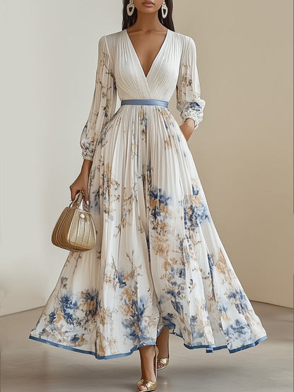 Serenelle | Sleeveless Floral Occasion Dress