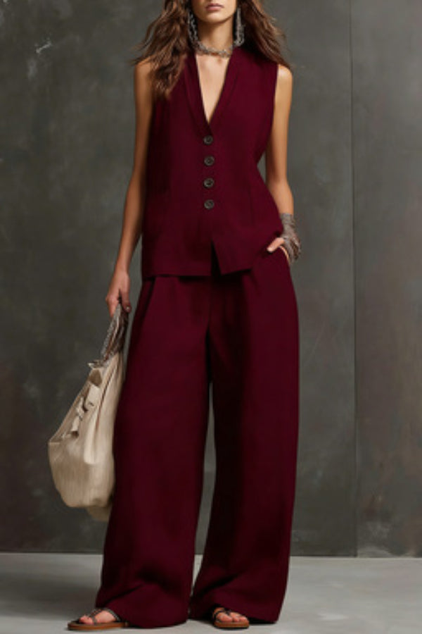 Olivienne | Everyday Linen Two Piece Set