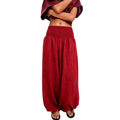 Amavelle | Stretch Waist Comfort Harem Pants