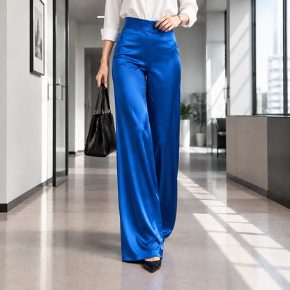 Beline | Tailored High Waist Palazzo Trousers