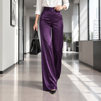 Beline | Tailored High Waist Palazzo Trousers