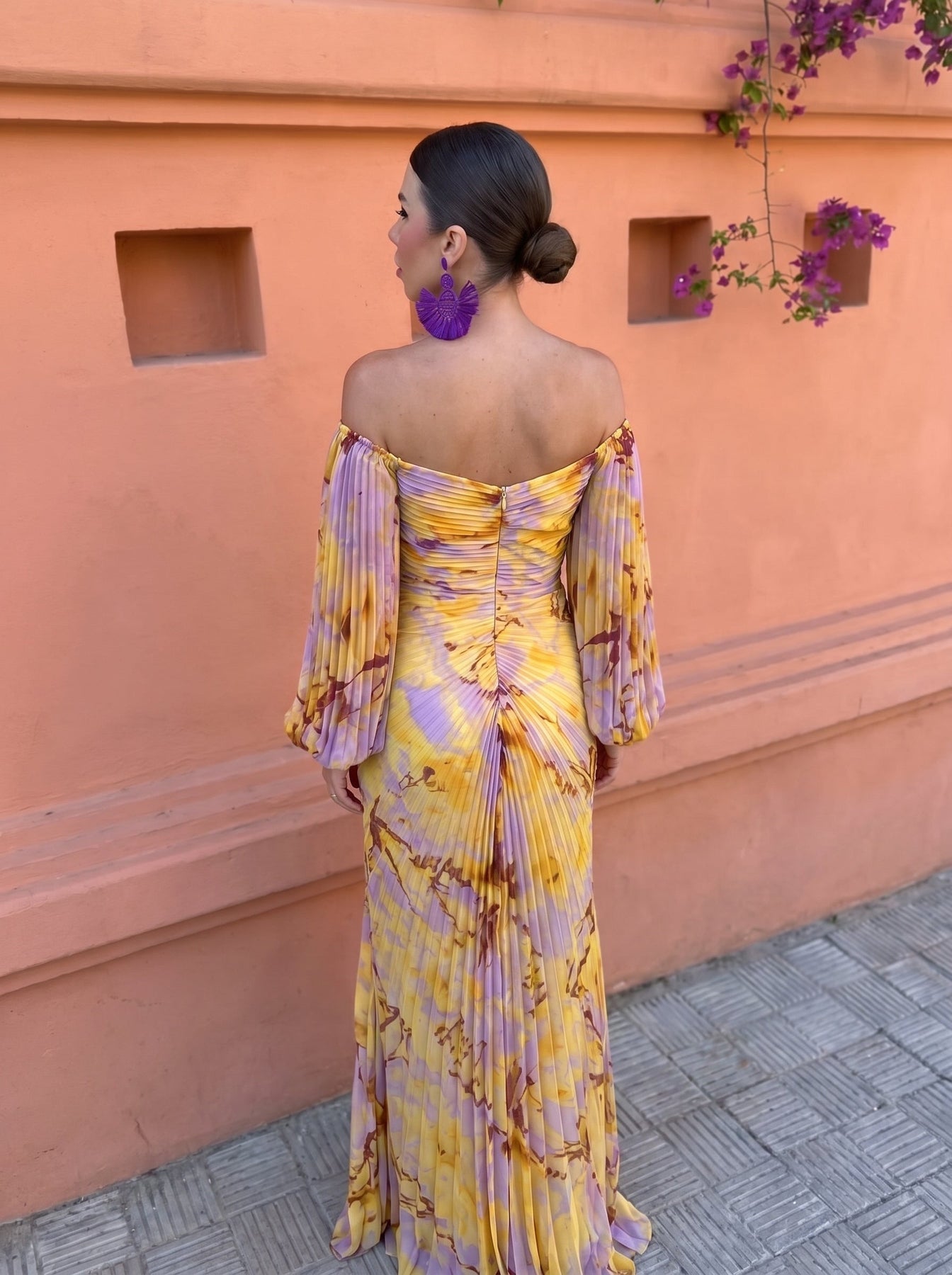 Mirevielle | Elegant Jewel Front Maxi Dress