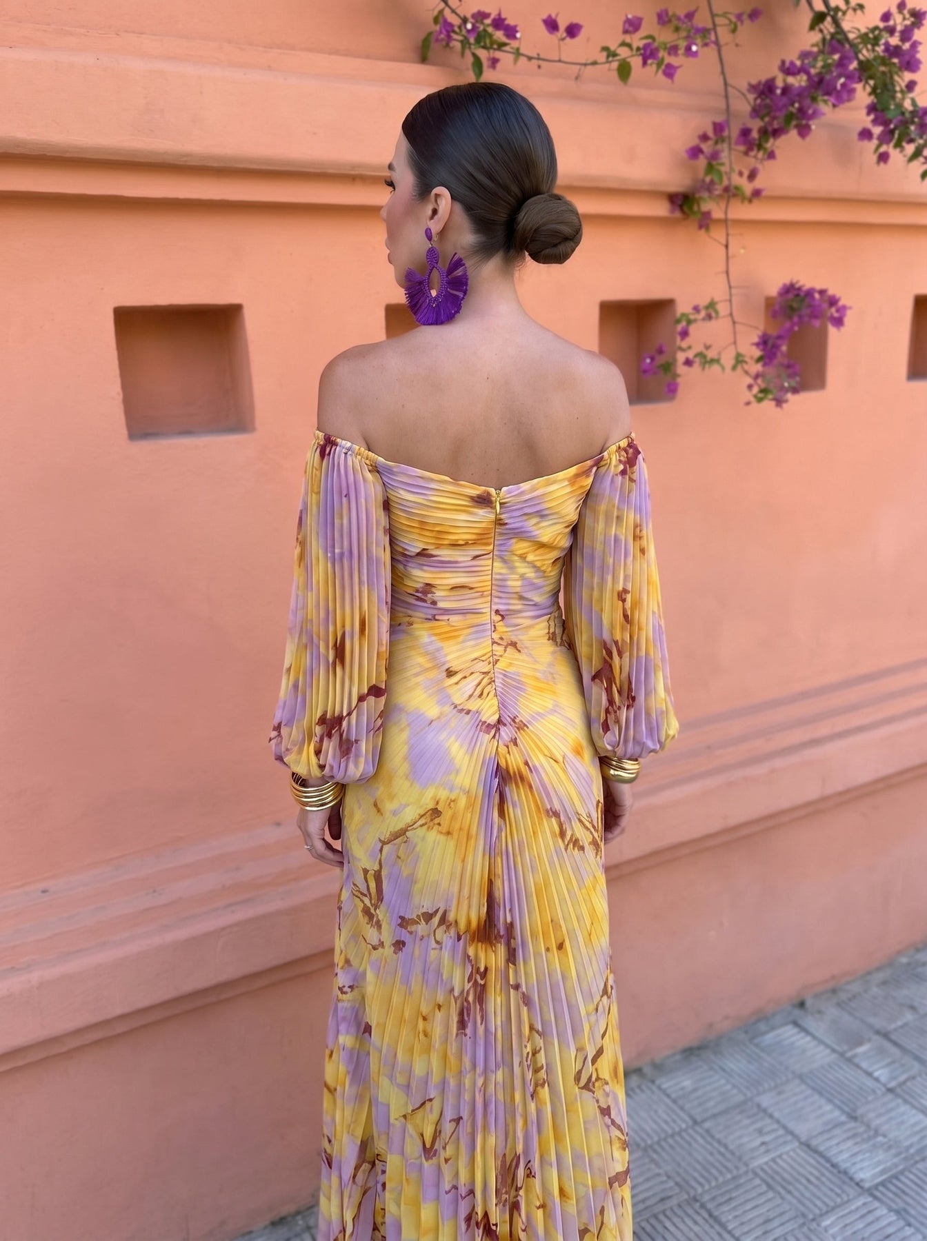 Mirevielle | Elegant Jewel Front Maxi Dress