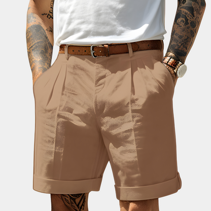 Sheridan | Tailored Linen Blend Shorts