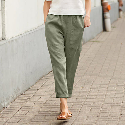Gisella | Easy Wear Cropped Trousers