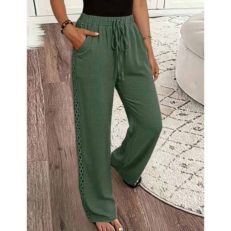 Sybella | Relaxed Drawstring Lounge Trousers