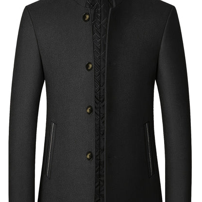 Lowell | Tailored Stand Collar Winter Coat