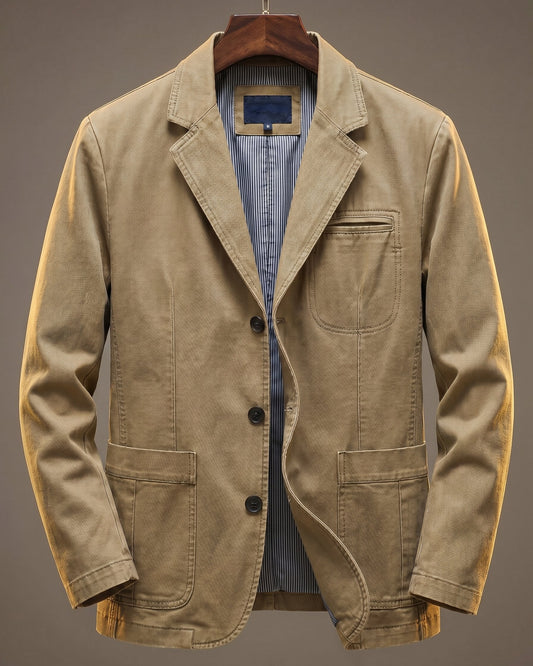Zephvane | Vintage Pocket Detail Smart Jacket