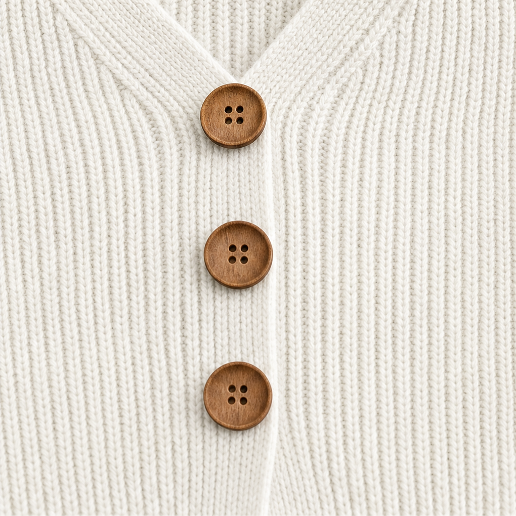 Elysia | Cosy V Neck Relaxed Sweater
