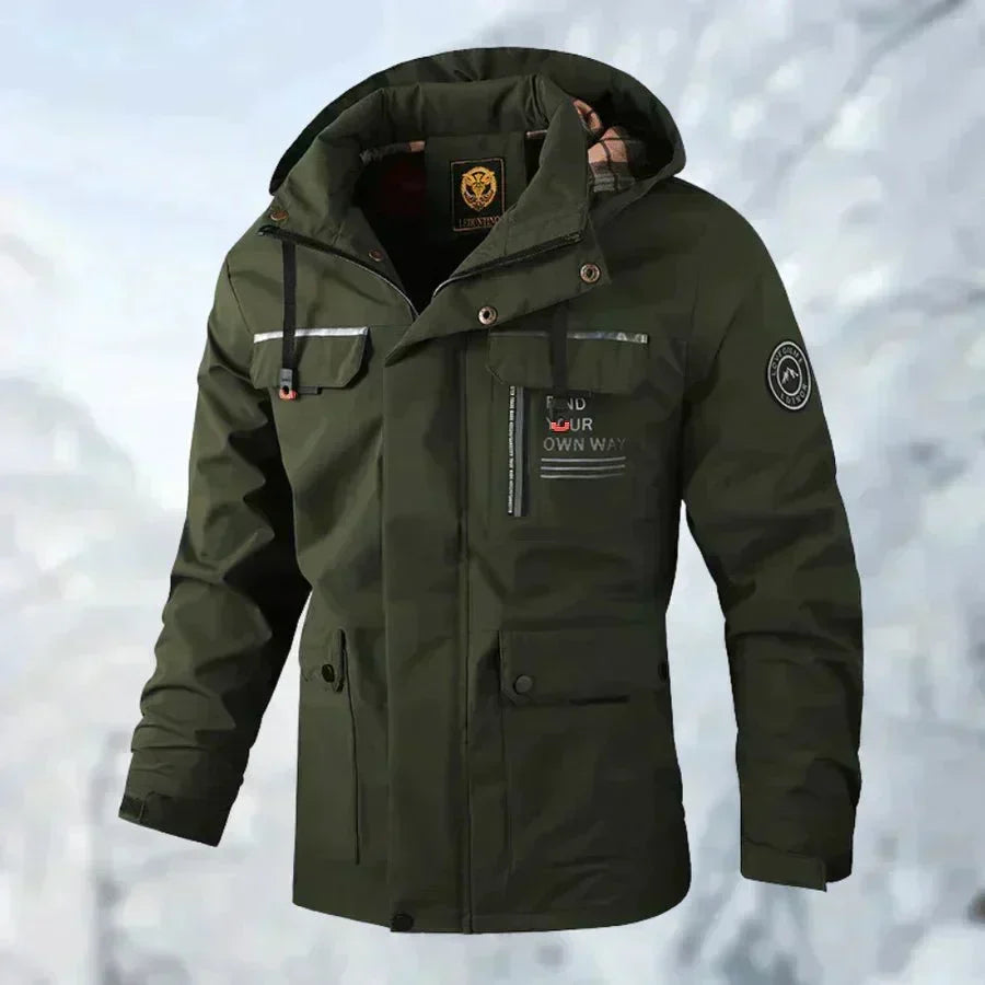Zavian | Utility Pocket Hooded Jacket
