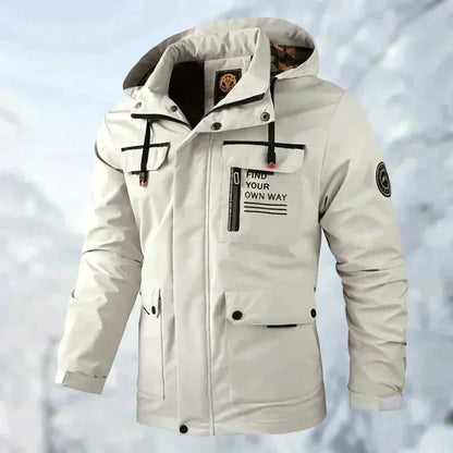 Zavian | Utility Pocket Hooded Jacket