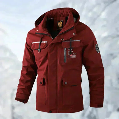 Zavian | Utility Pocket Hooded Jacket