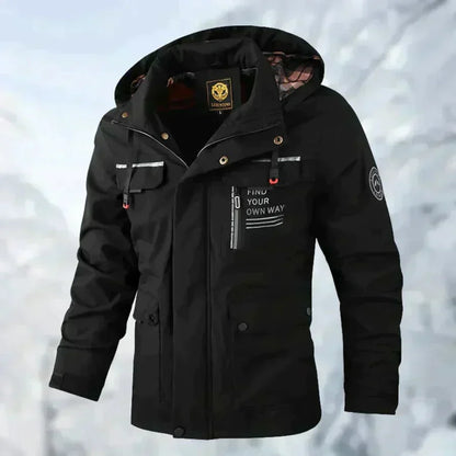 Zavian | Utility Pocket Hooded Jacket