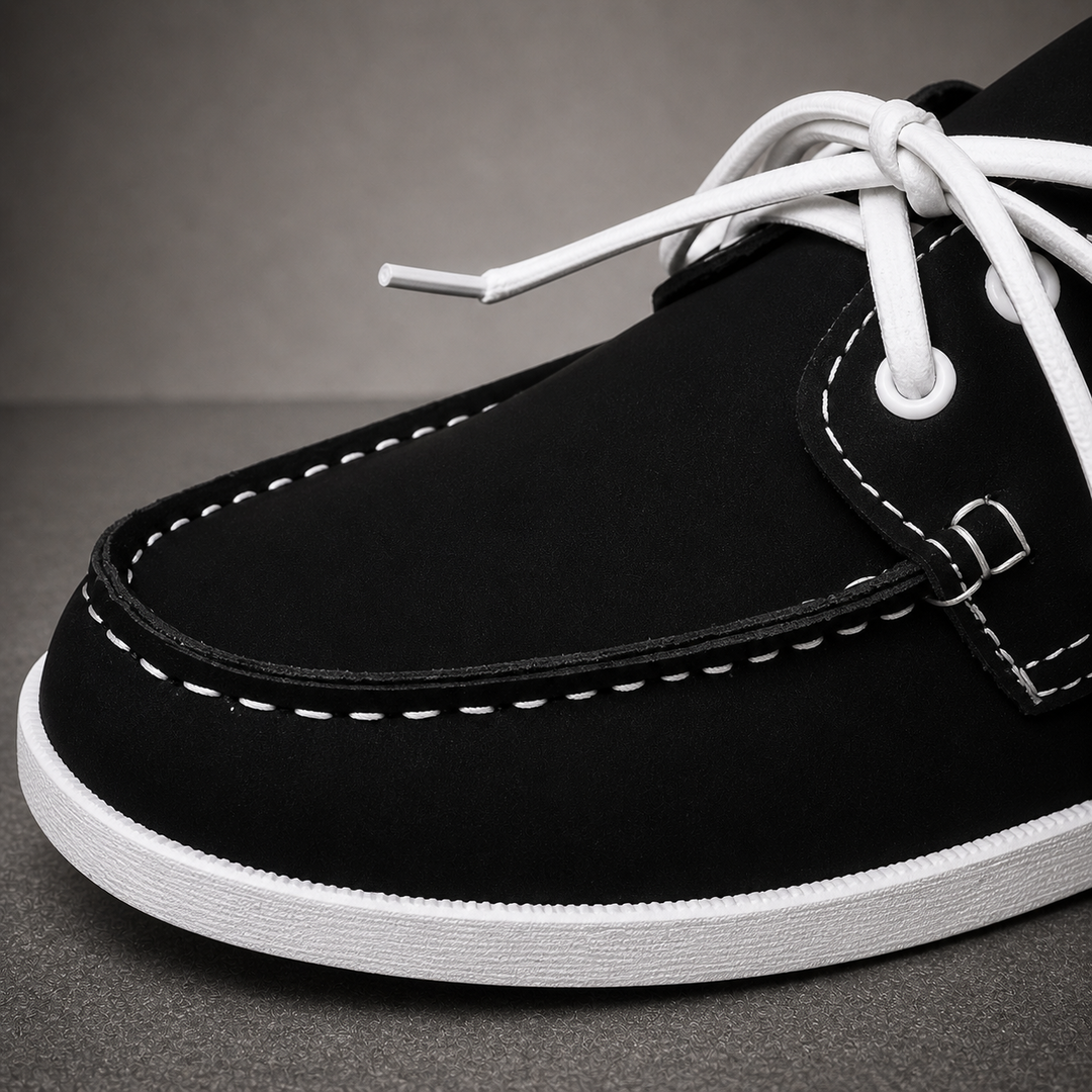 Preston | Lightweight Lace Up Deck Shoes
