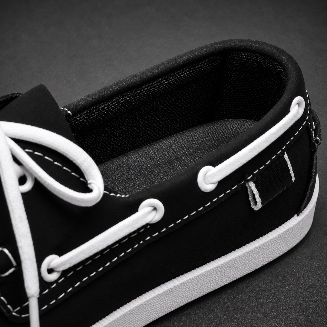 Preston | Lightweight Lace Up Deck Shoes
