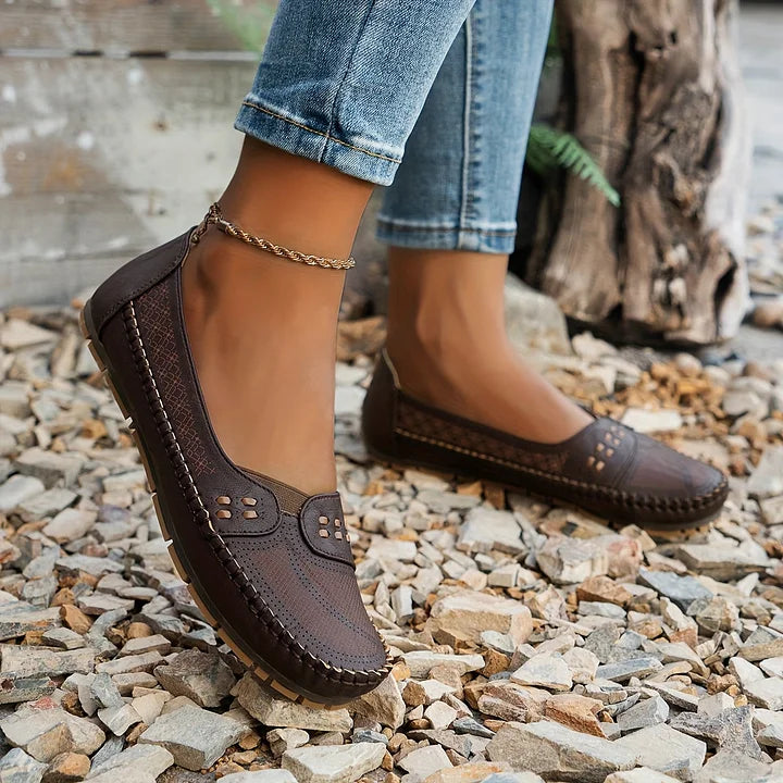 Orvella | Classic Comfort Loafer Flats