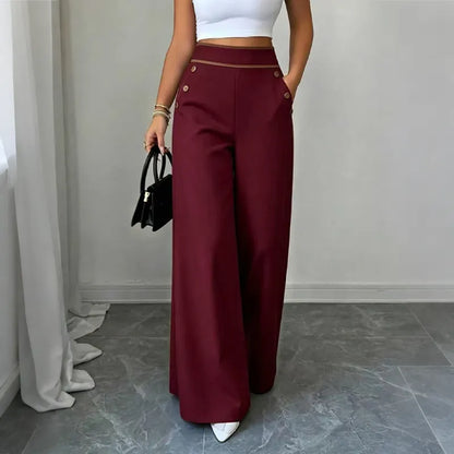Seleneva | Elegant Wide Leg Trousers