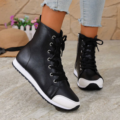 Shelby | Flexible Sole Lace Up Boots