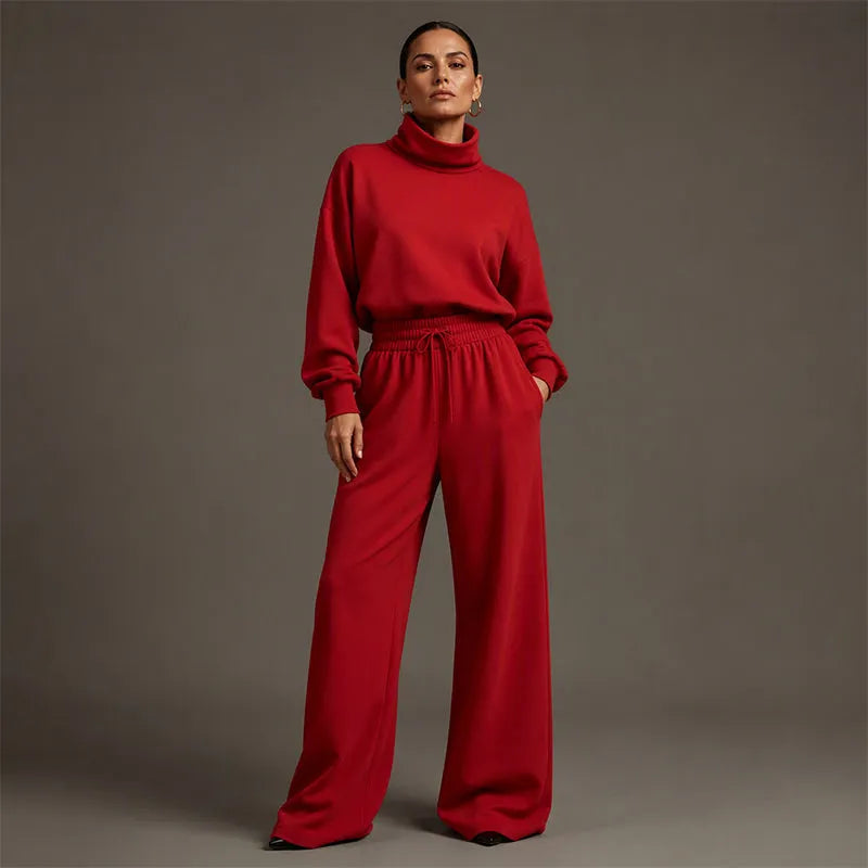 Amarisse | Soft Turtleneck Two Piece Set