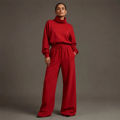 Amarisse | Soft Turtleneck Two Piece Set
