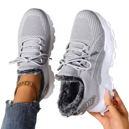 Bellina | Warm Fleece Lined Walking Sneakers