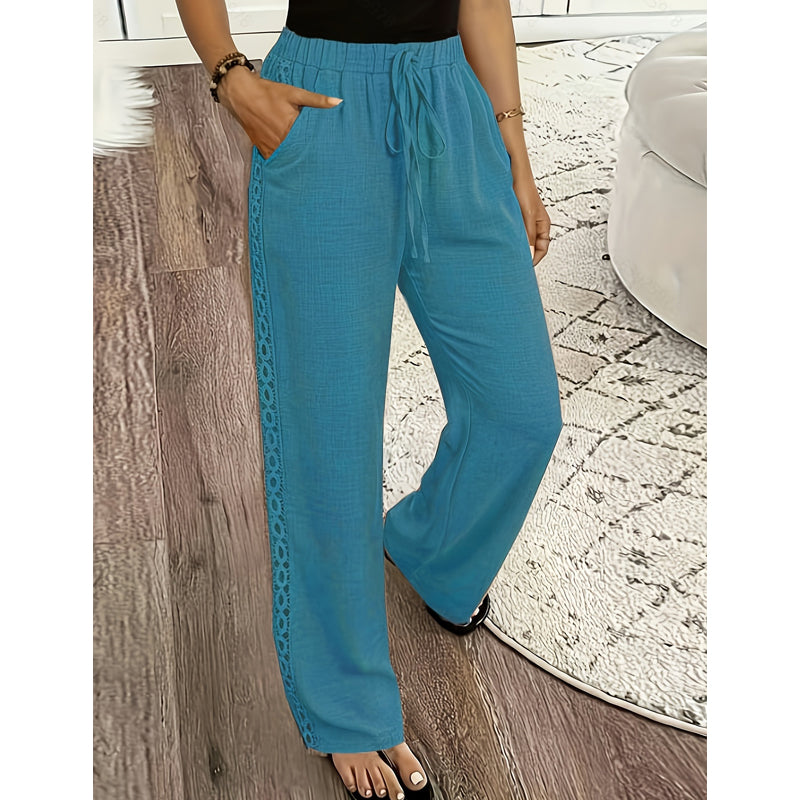 Sybella | Relaxed Drawstring Lounge Trousers