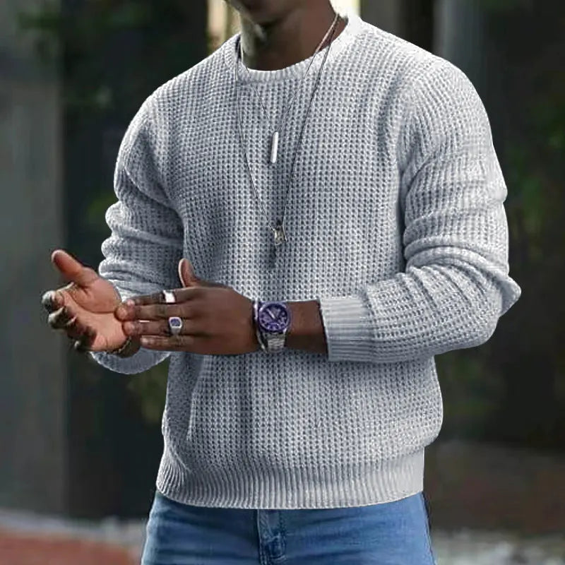 Wilfred | Textured Crew Neck Knit Sweater