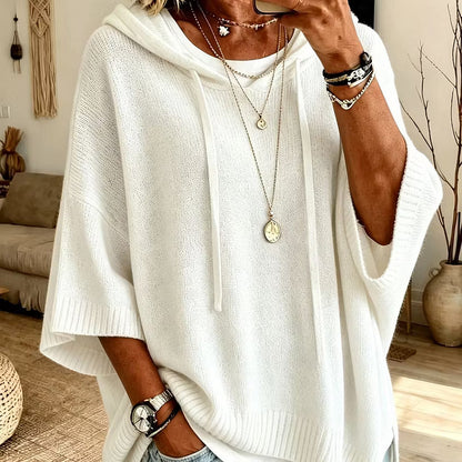 Hespera | Cozy Hooded Knit Sweater