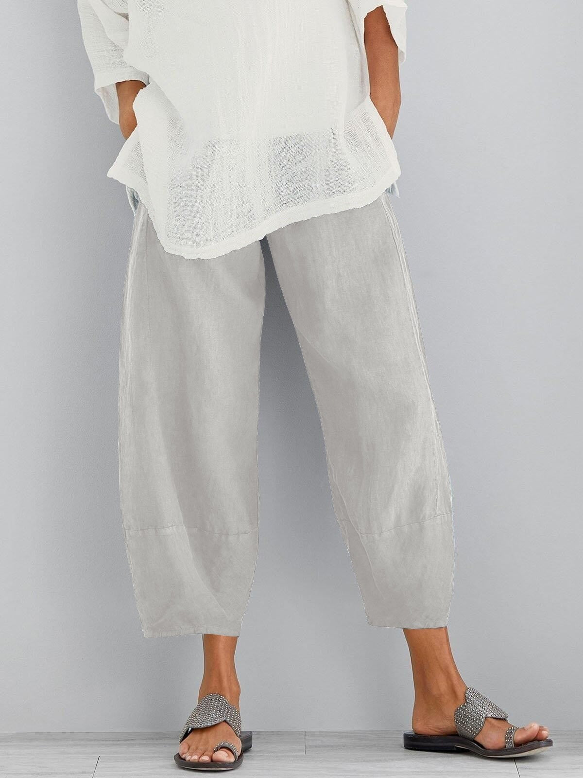 Eloria | Relaxed Fit Cropped Trousers