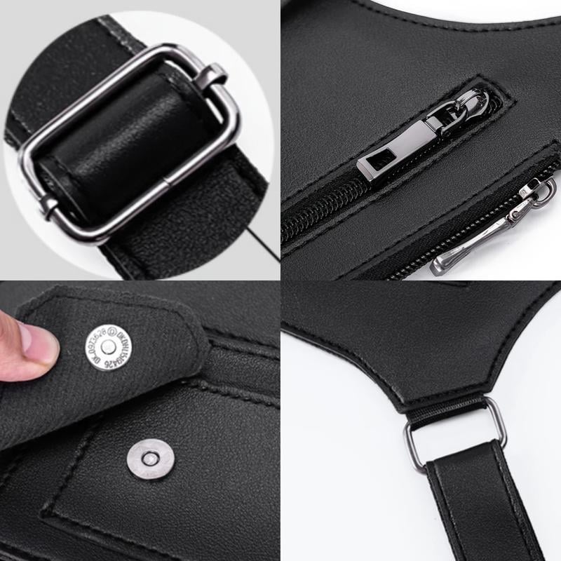 Pellax | Streetwear Adjustable Strap Dual Holster Chest Bag