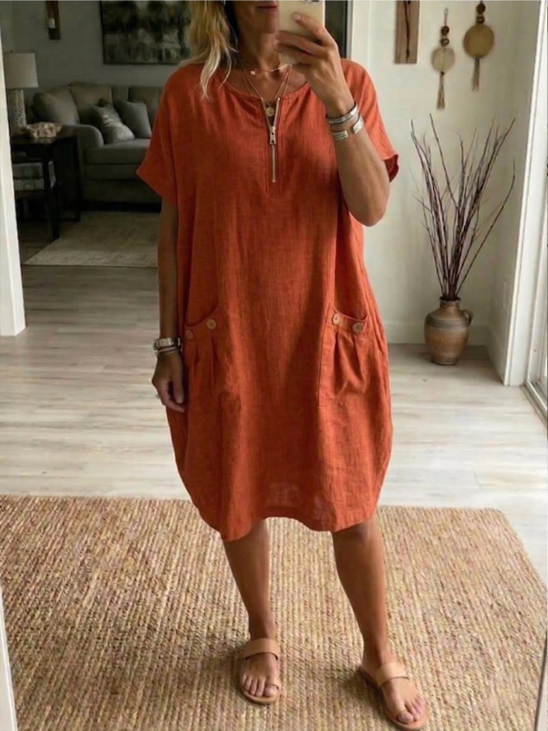 Bellara | Functional Pocket Mini Dress