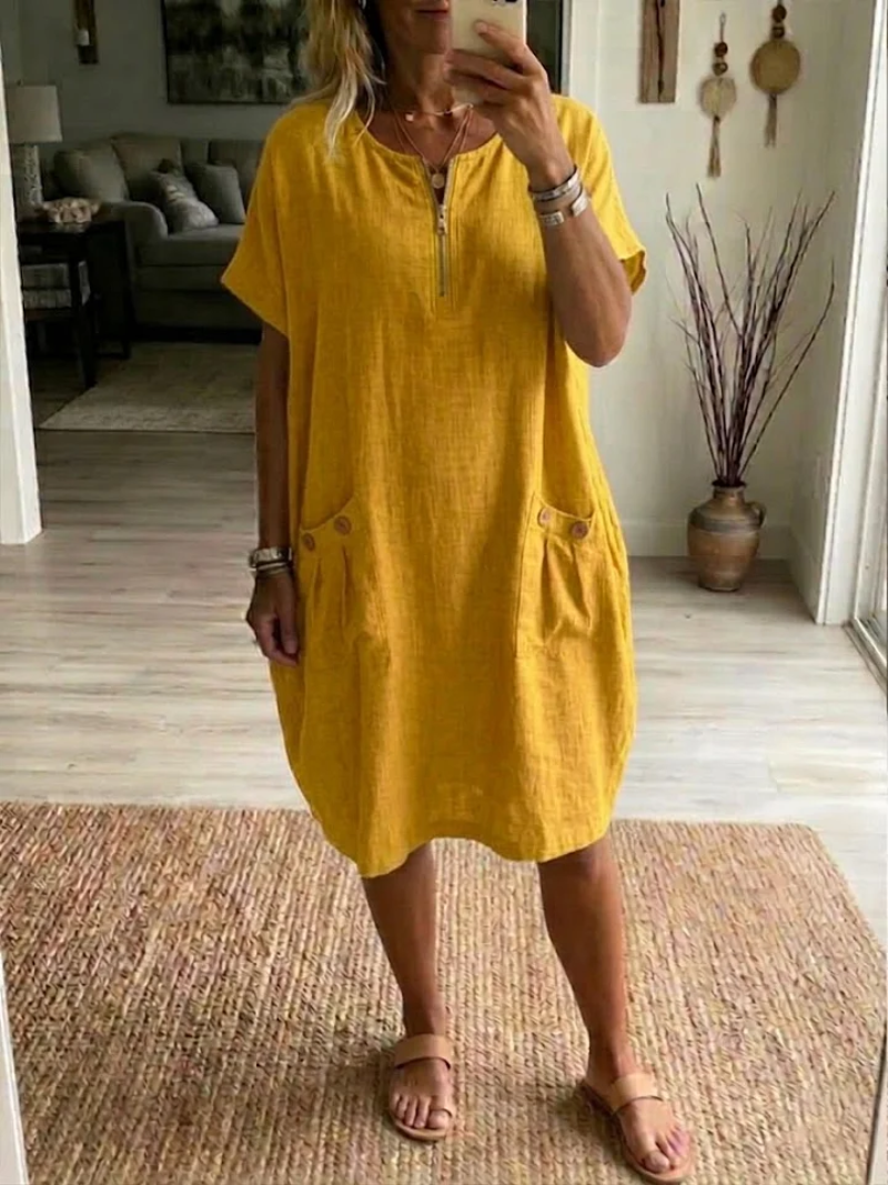 Bellara | Functional Pocket Mini Dress