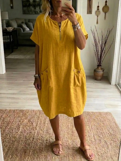 Bellara | Functional Pocket Mini Dress