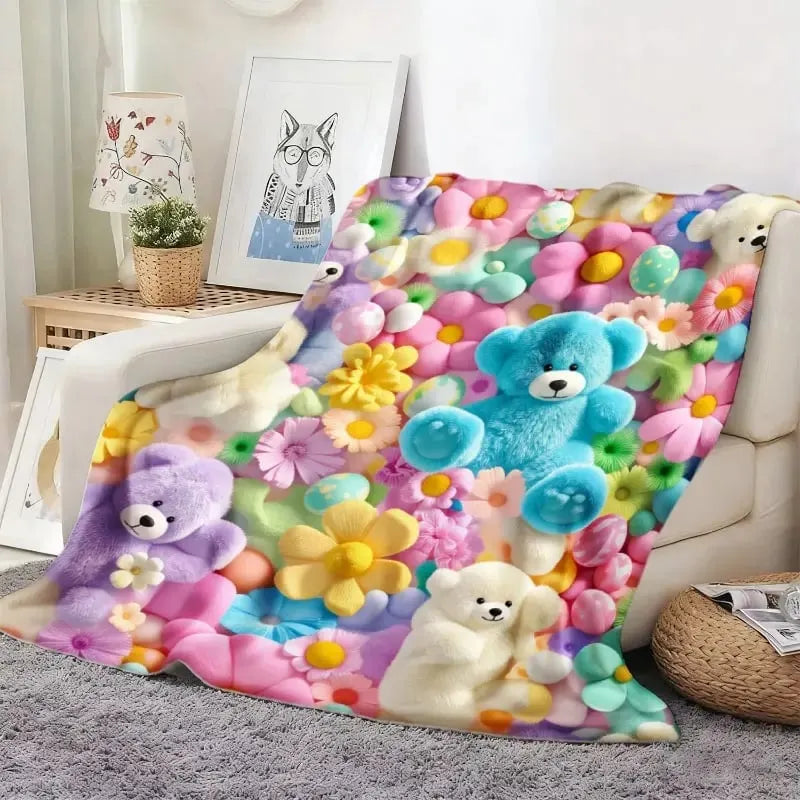 Primella | Cozy Seasonal Character Throw Blanket