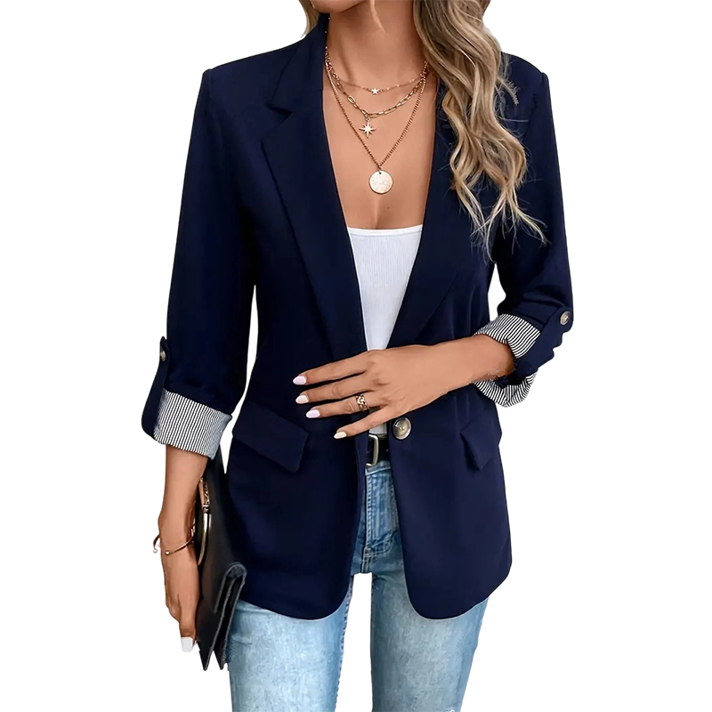 Odeliane | Classic Single Button Blazer