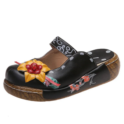 Bellamy | Floral Embellished Comfort Clogs