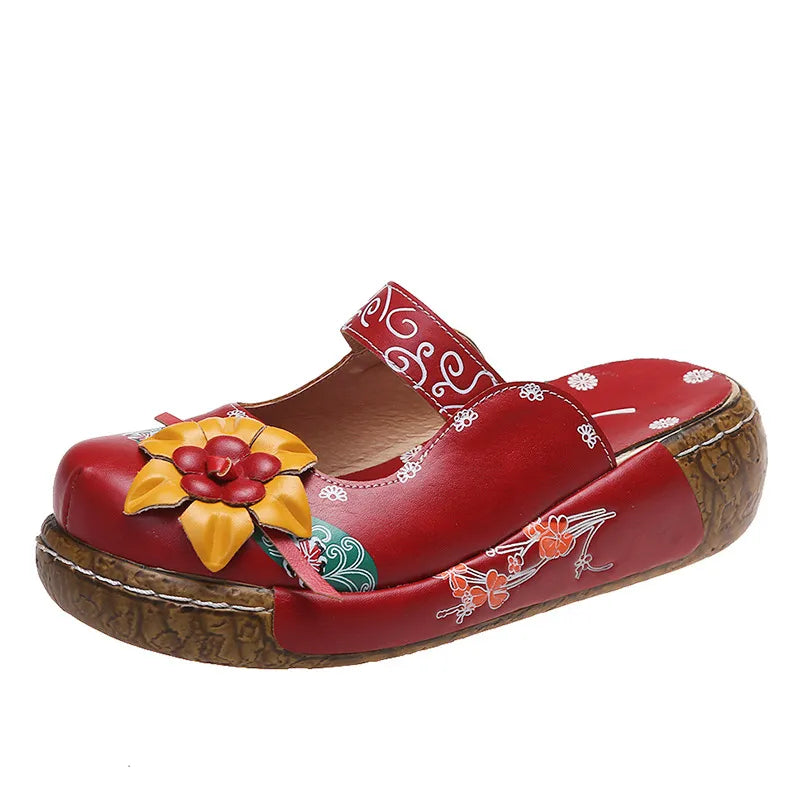 Bellamy | Floral Embellished Comfort Clogs