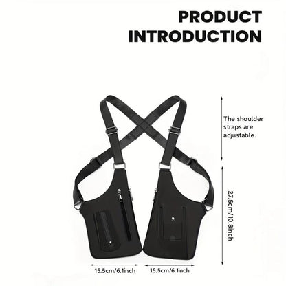 Pellax | Streetwear Adjustable Strap Dual Holster Chest Bag