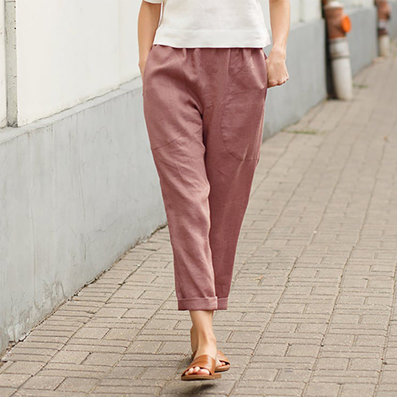 Gisella | Easy Wear Cropped Trousers