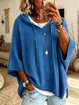 Hespera | Cozy Hooded Knit Sweater