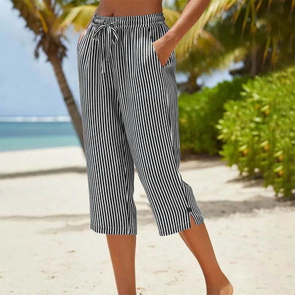 Brixtonia | Breezy Coastal Crop Pants