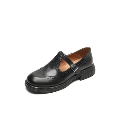 Oswina | Vintage Buckle Mary Jane Shoes