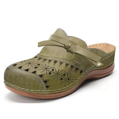 Marigold | Laser Cut Comfort Clogs