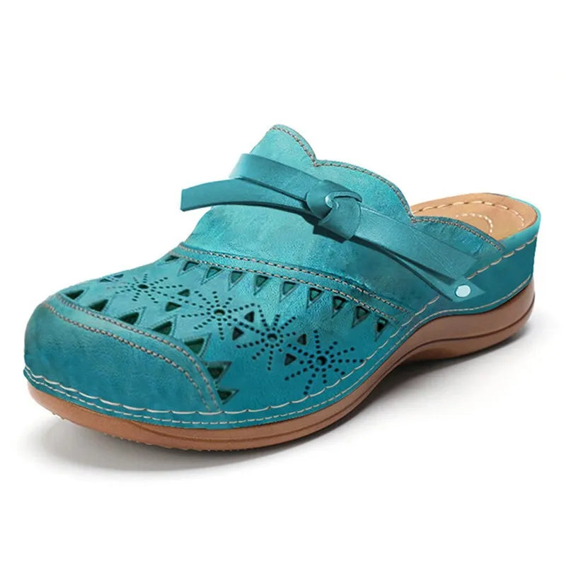 Marigold | Laser Cut Comfort Clogs